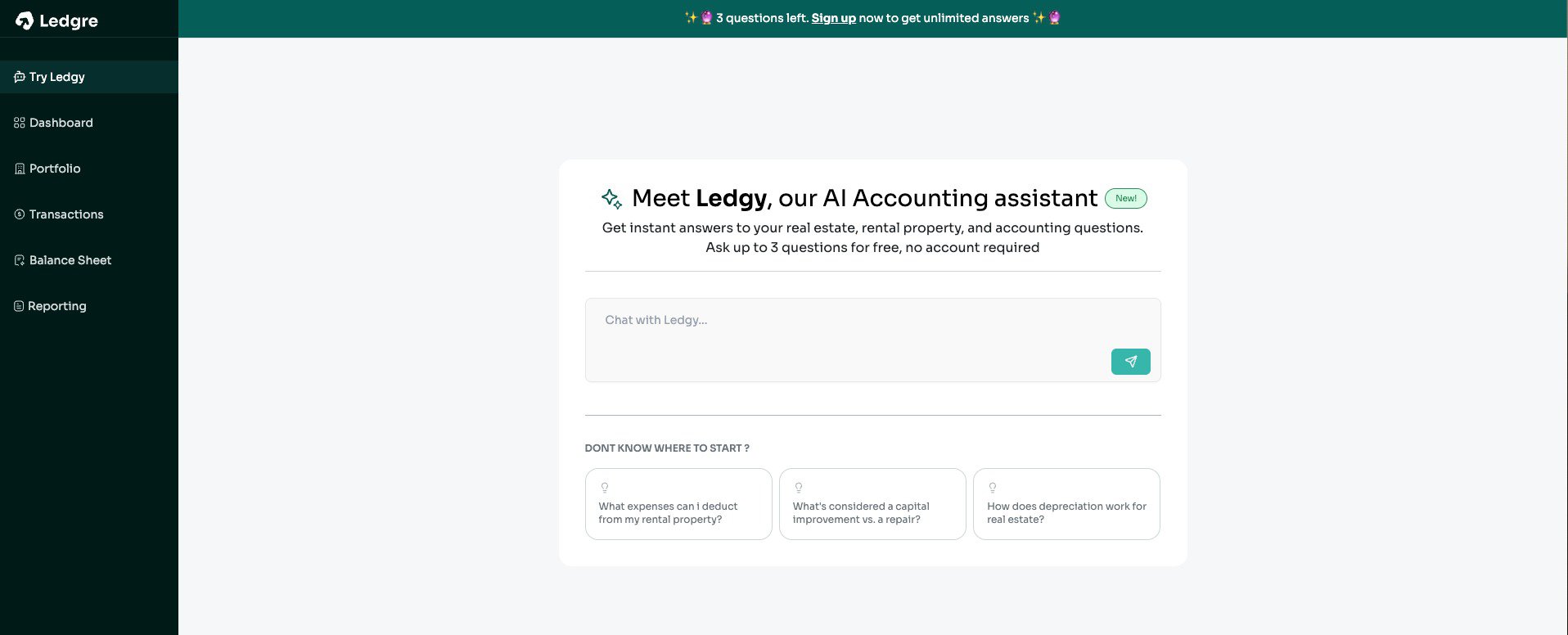 Introducing Ledgy: Your Personal AI Accounting Assistant